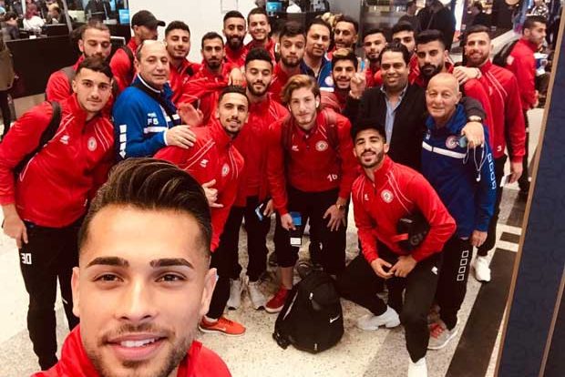 منتخب لبنان الأولمبي غادر الى السعودية